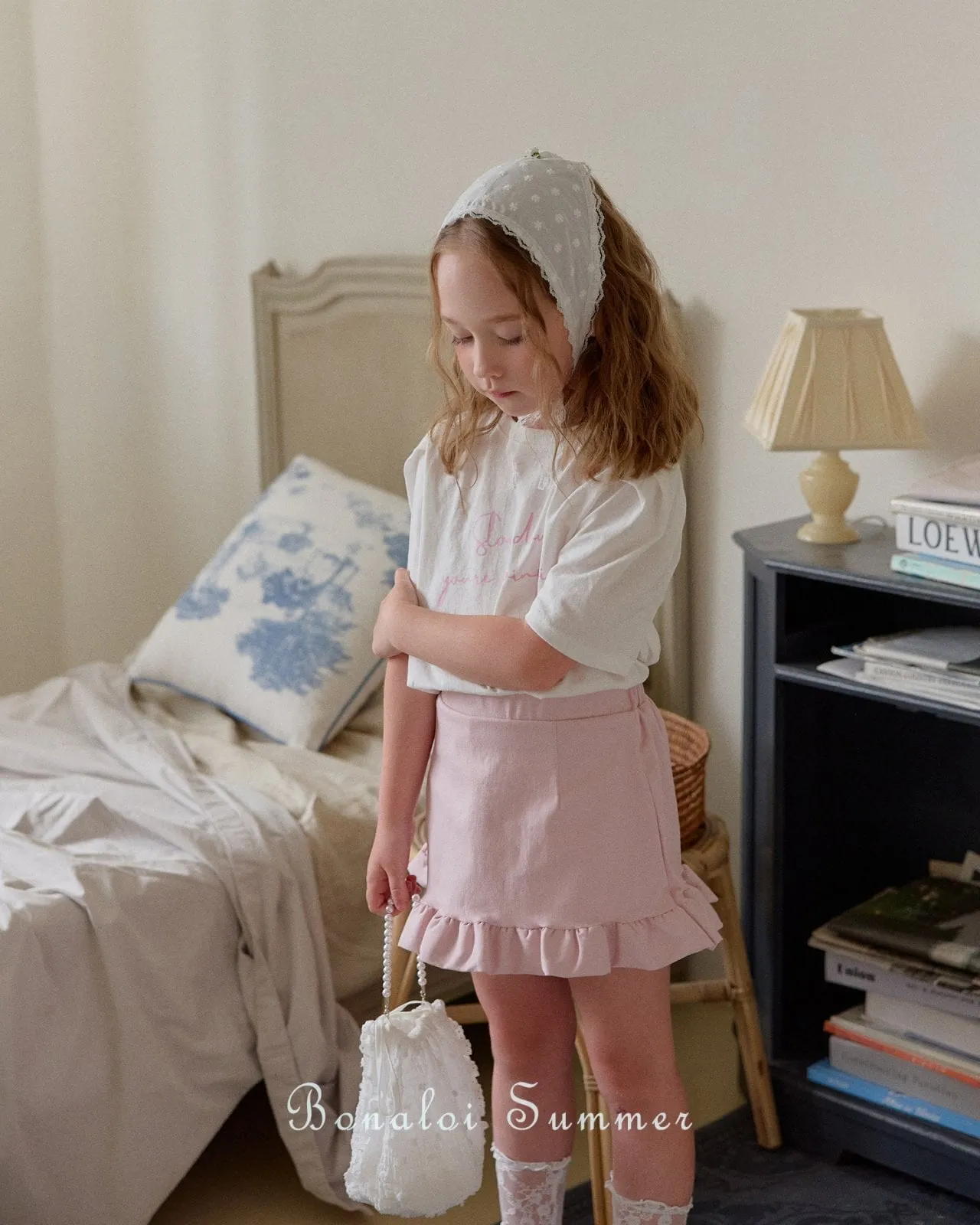 bonaloi / daily puff tee 25ss【for kids&Jr.】