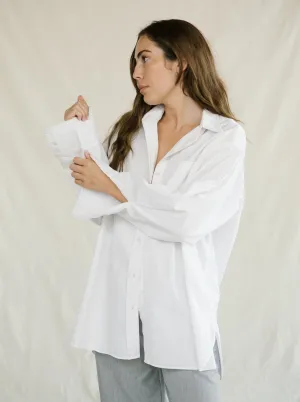 Boyfriend Shirt in White