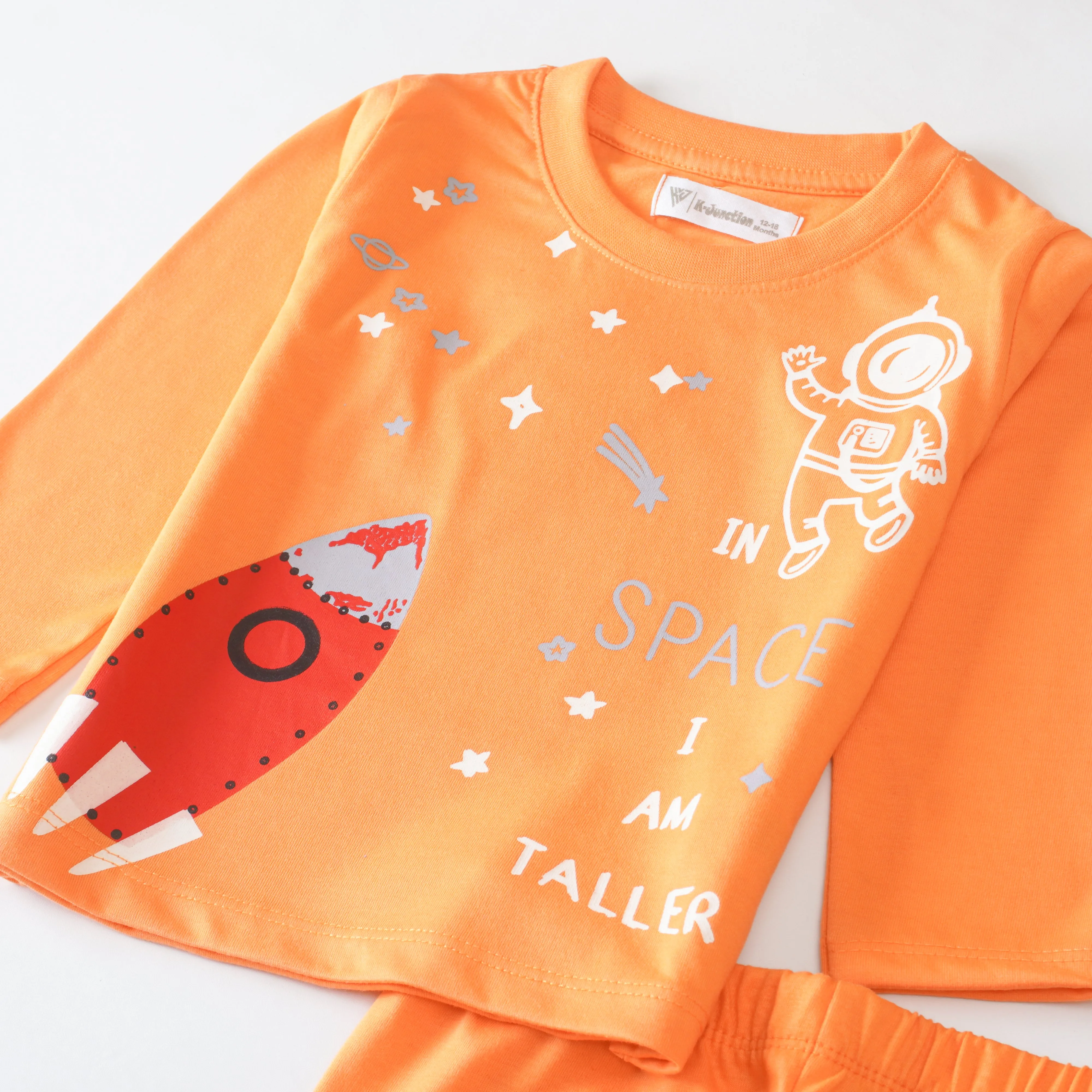 Boys Printed Full Sleeve Suit