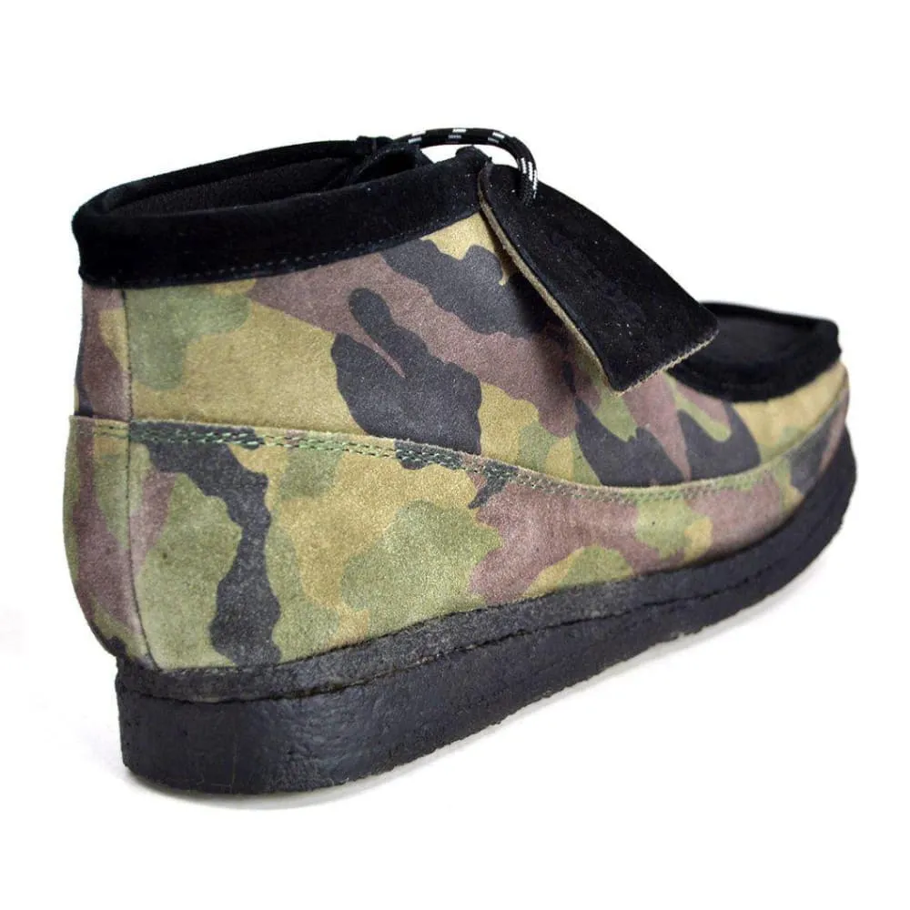 British Walkers Walker 200 Men's Camo Leather and Suede High Tops