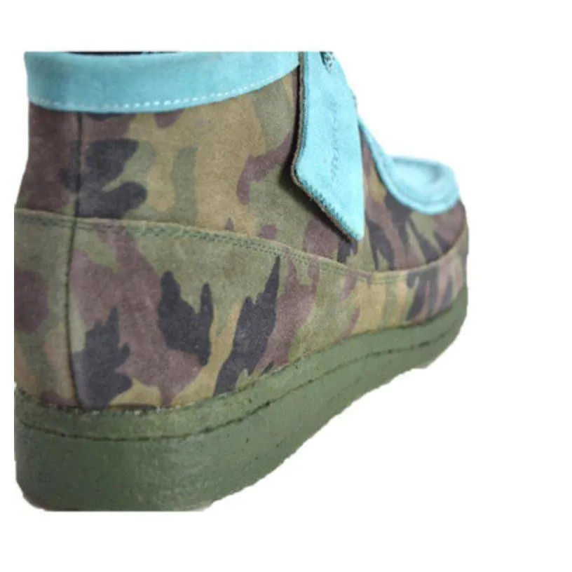 British Walkers Walker 200 Men's Camo Leather and Suede High Tops