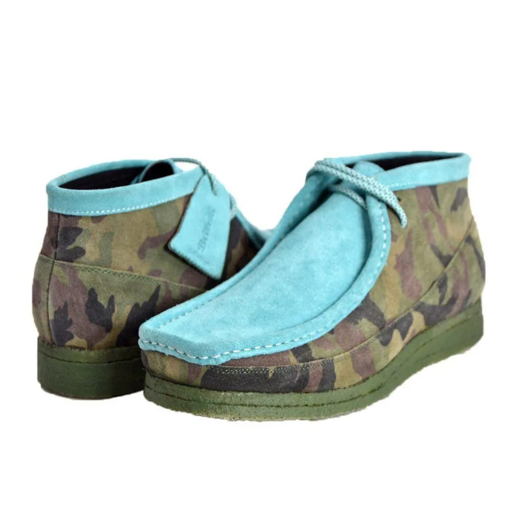 British Walkers Walker 200 Men's Camo Leather and Suede High Tops