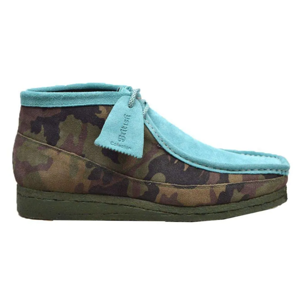 British Walkers Walker 200 Men's Camo Leather and Suede High Tops