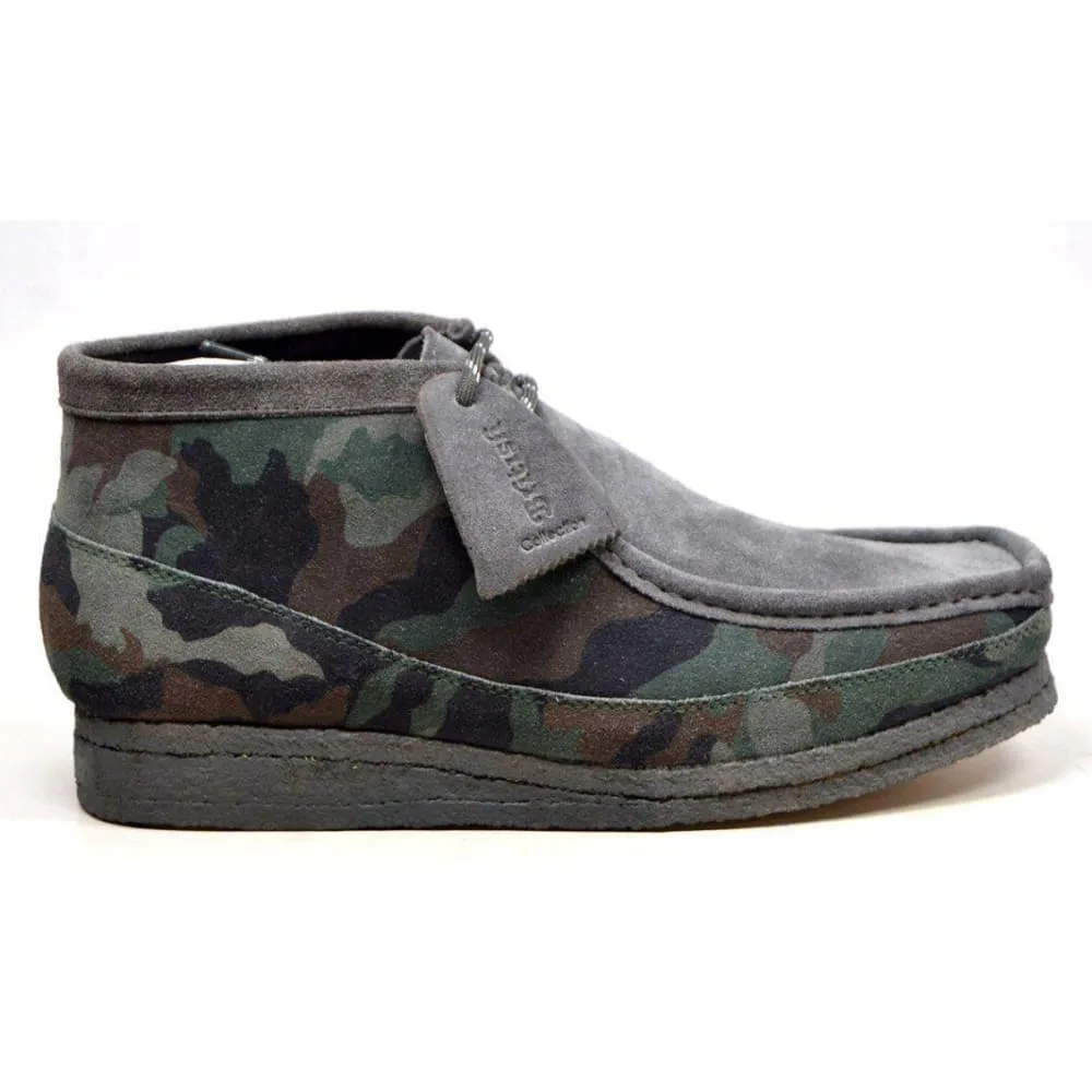 British Walkers Walker 200 Men's Camo Leather and Suede High Tops