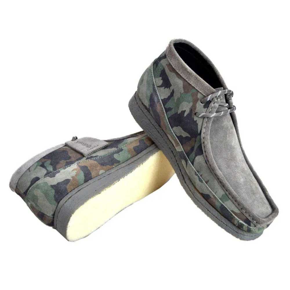 British Walkers Walker 200 Men's Camo Leather and Suede High Tops