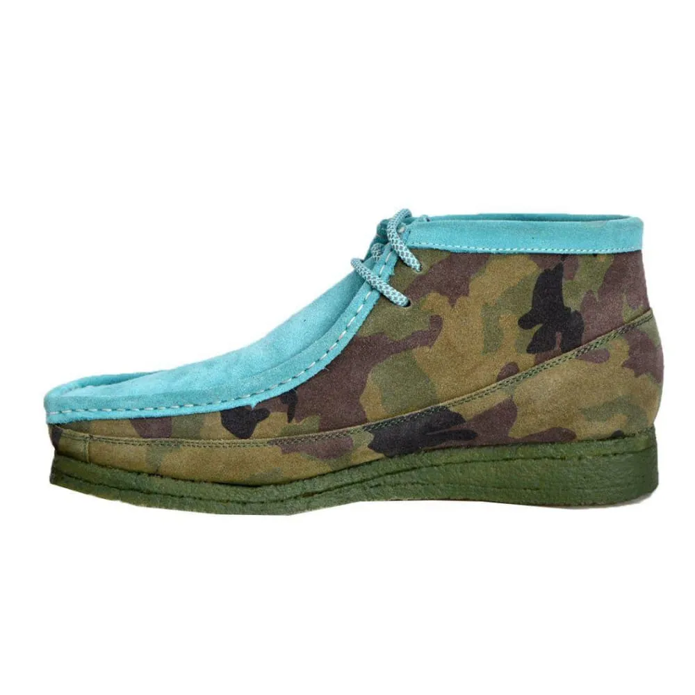 British Walkers Walker 200 Men's Camo Leather and Suede High Tops