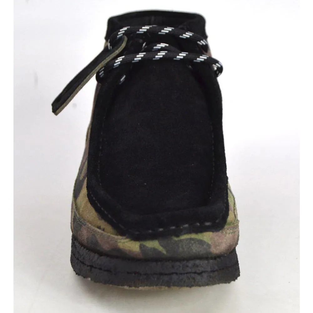 British Walkers Walker 200 Men's Camo Leather and Suede High Tops