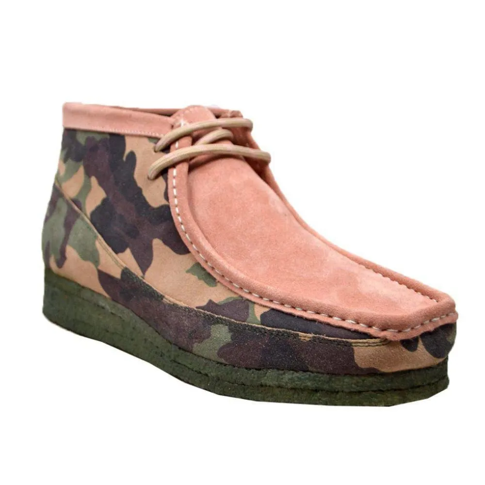 British Walkers Walker 200 Men's Camo Leather and Suede High Tops