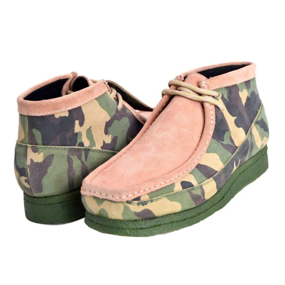 British Walkers Walker 200 Men's Camo Leather and Suede High Tops