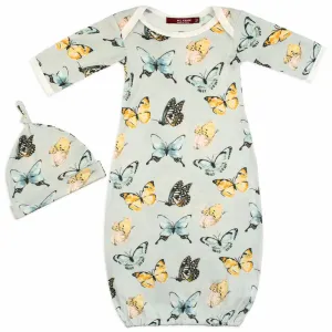 Butterfly Bamboo Gown & Hat