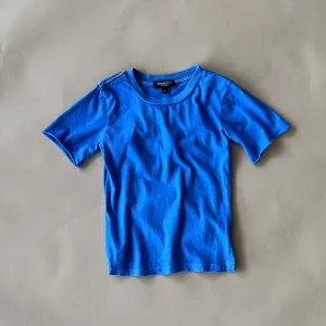 Cameron Solid Tee | Sea Blue