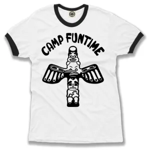 Camp Funtime Men's Ringer Tee