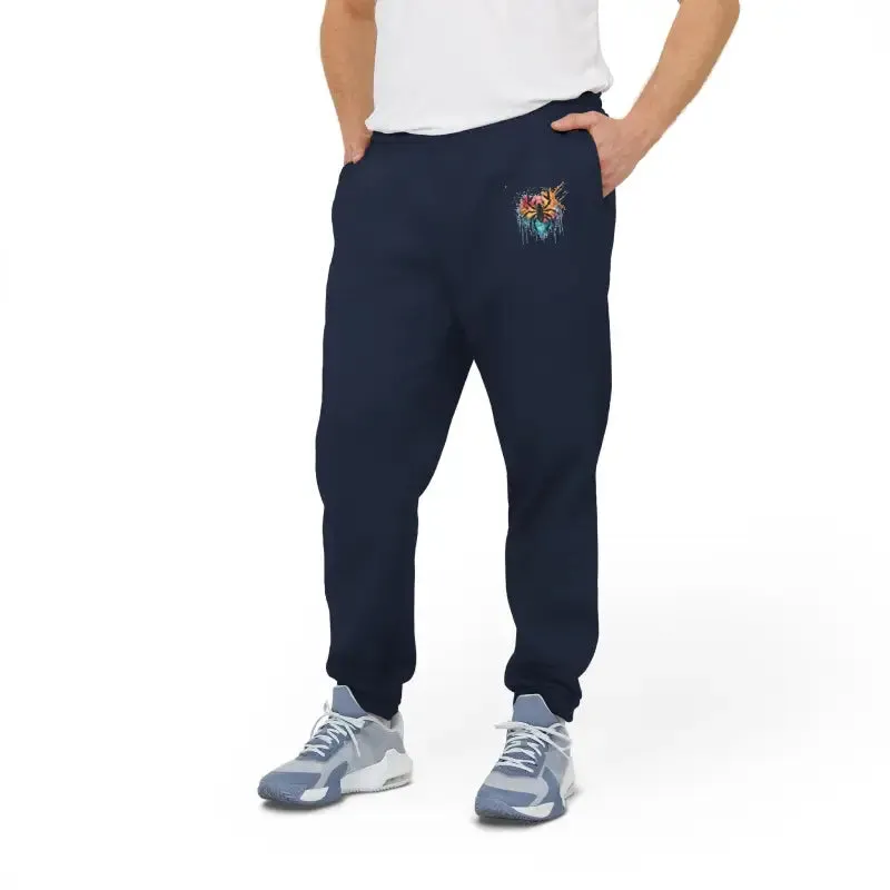 Cancer Zodiac Fleece Joggers with Ultra Soft Comfort
