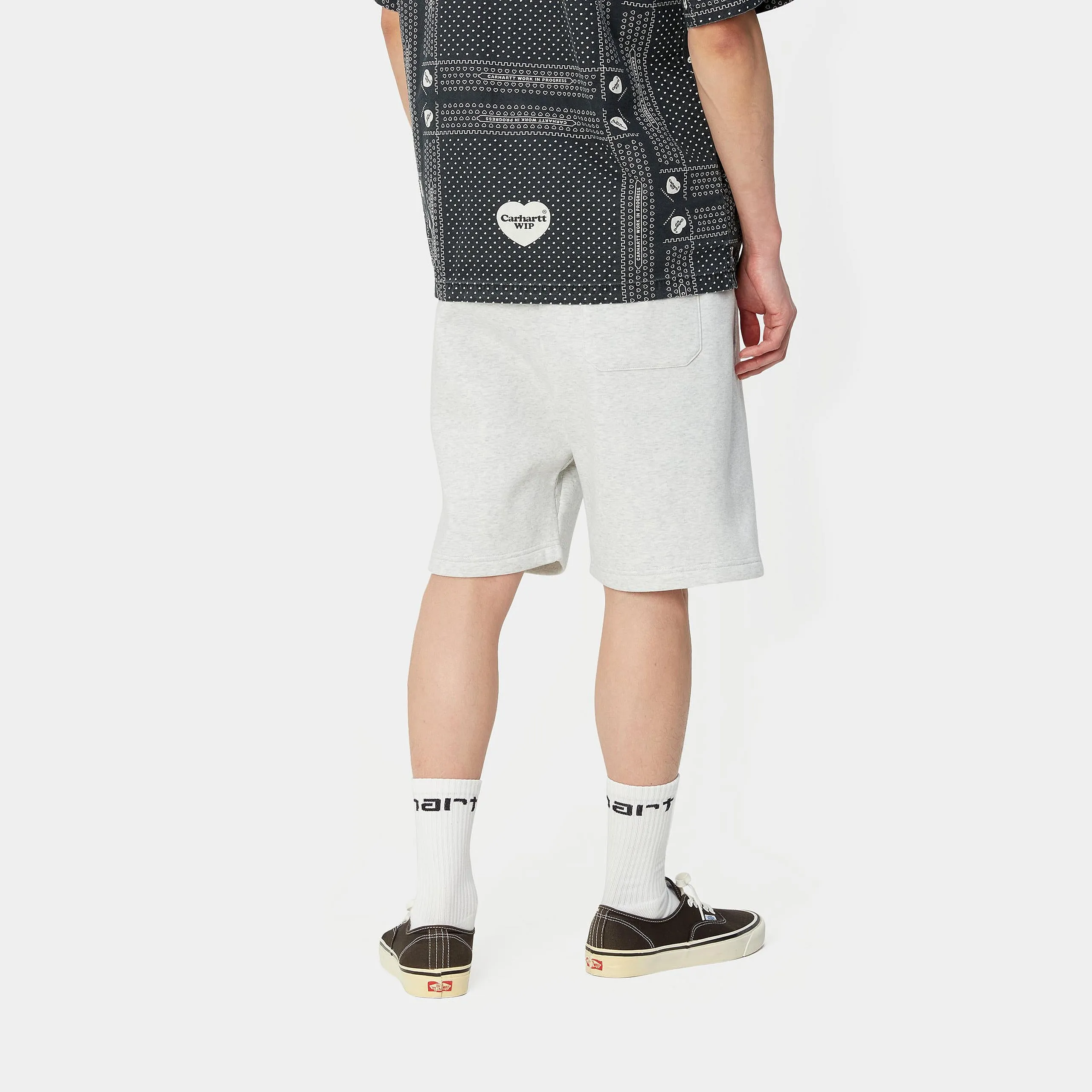 Carhartt WIP Chase Sweat Ash Heather / Gold