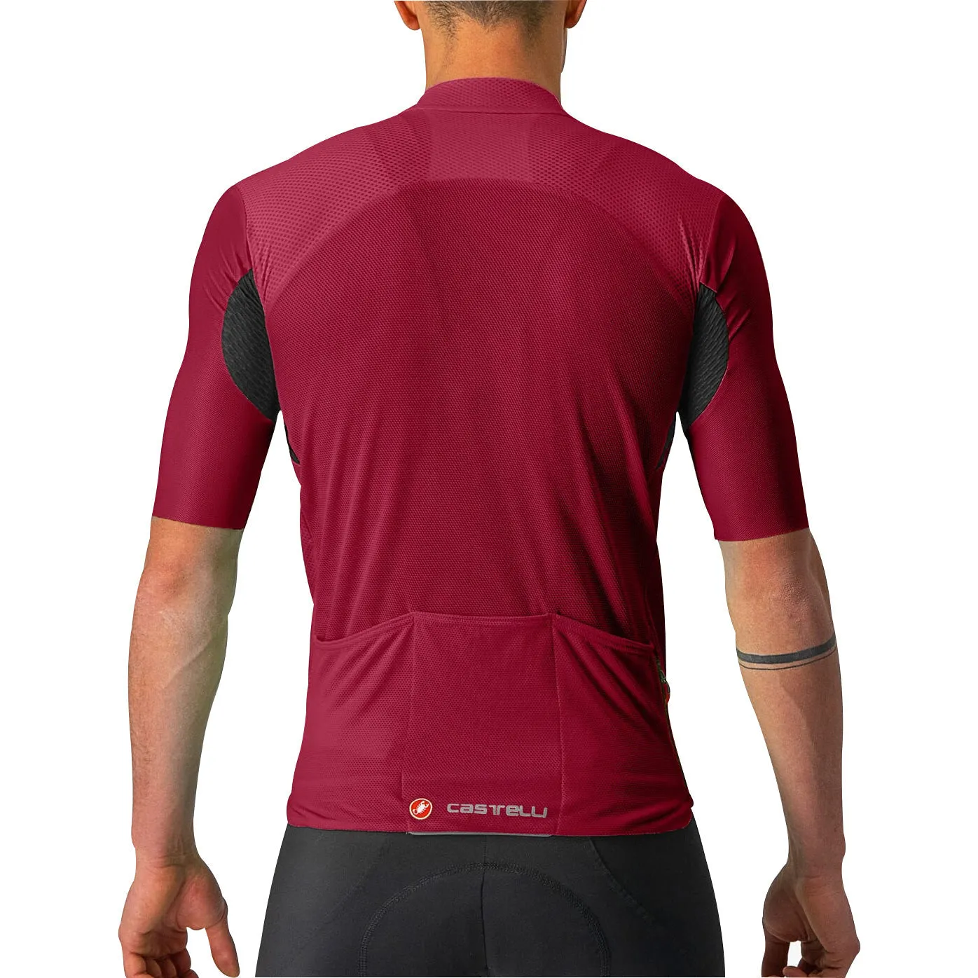Castelli Endurance Elite Short Sleeve Mens Cycling Jersey - Red