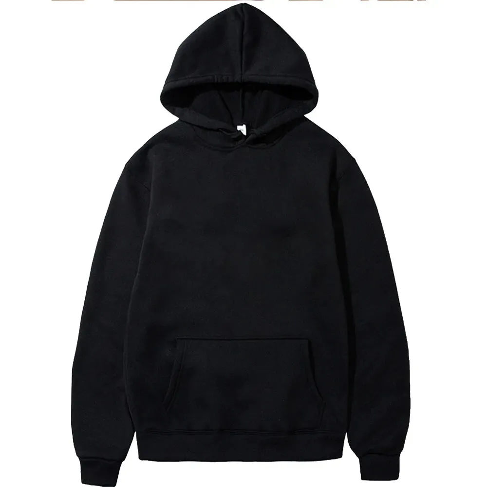 Casual Solid Color Men's Hoodie Sweatshirt