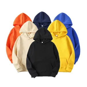 Casual Solid Color Men's Hoodie Sweatshirt