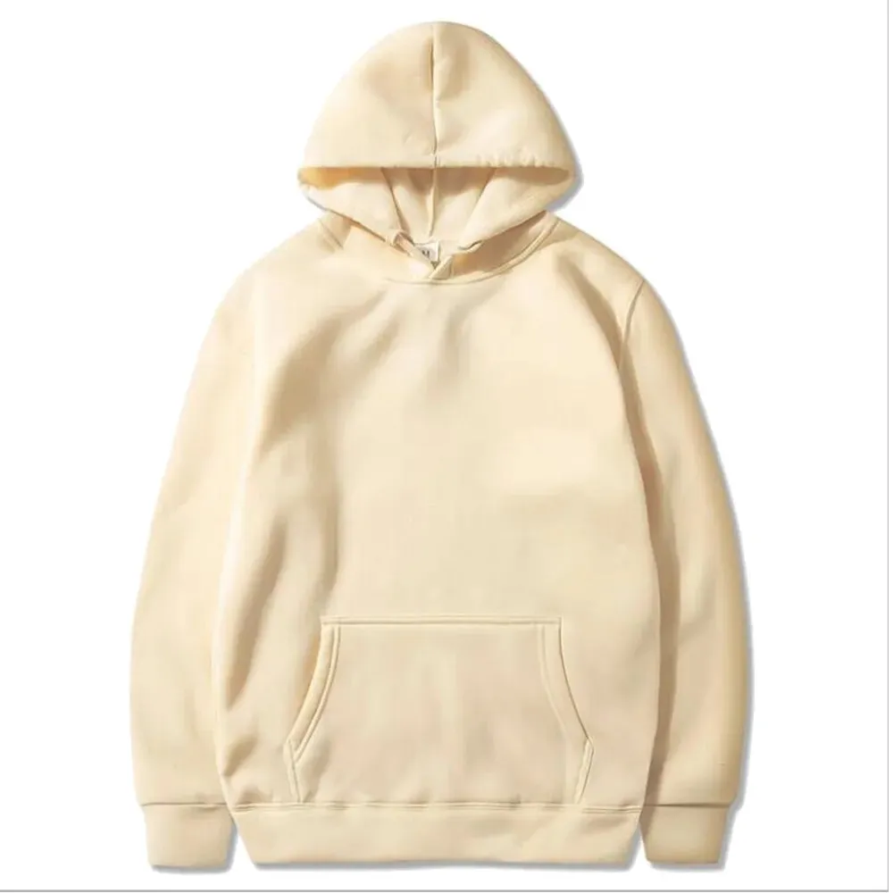 Casual Solid Color Men's Hoodie Sweatshirt