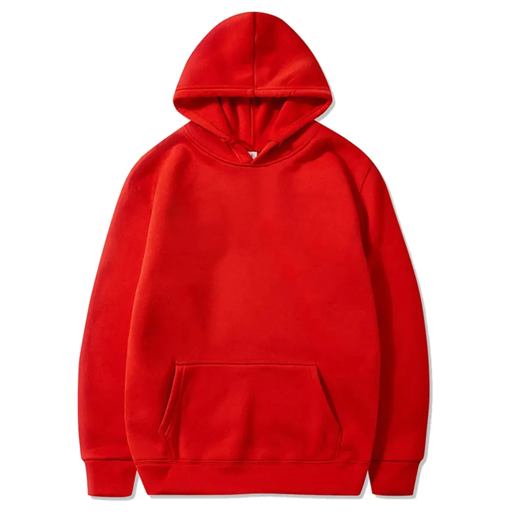 Casual Solid Color Men's Hoodie Sweatshirt