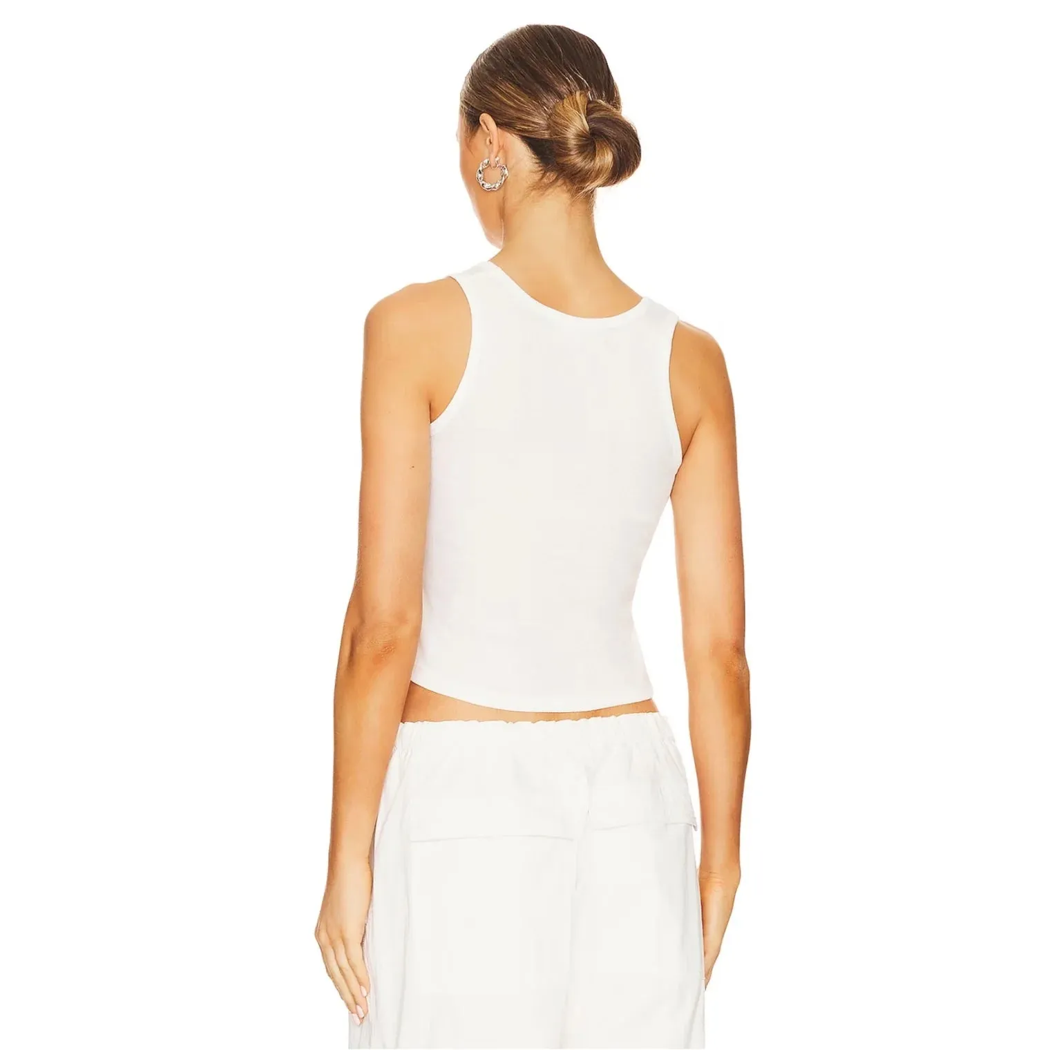 Champagne Gang Rib Tank