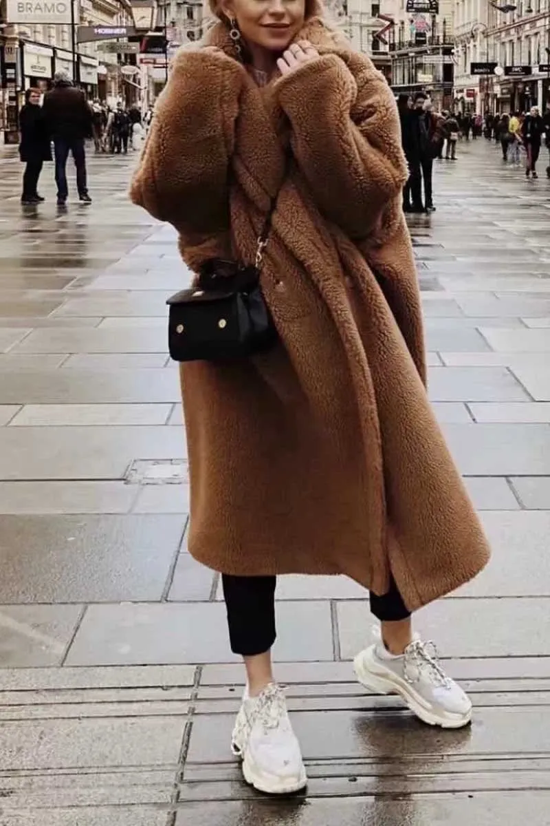Chicindress Lamb Coat Plus Size（4 colors）