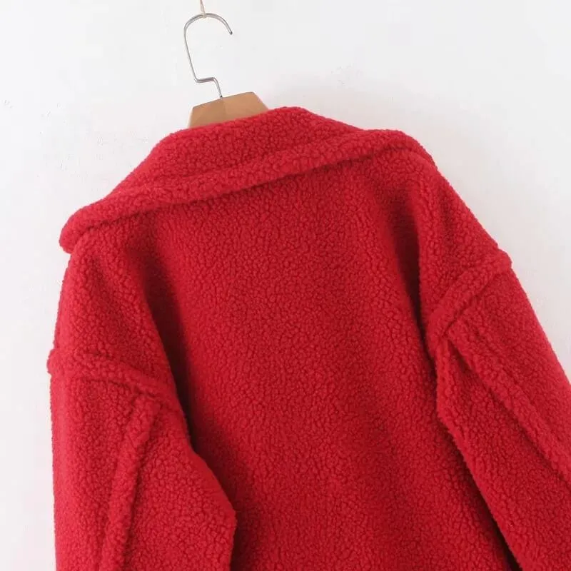 Chicindress Lamb Coat Plus Size（4 colors）