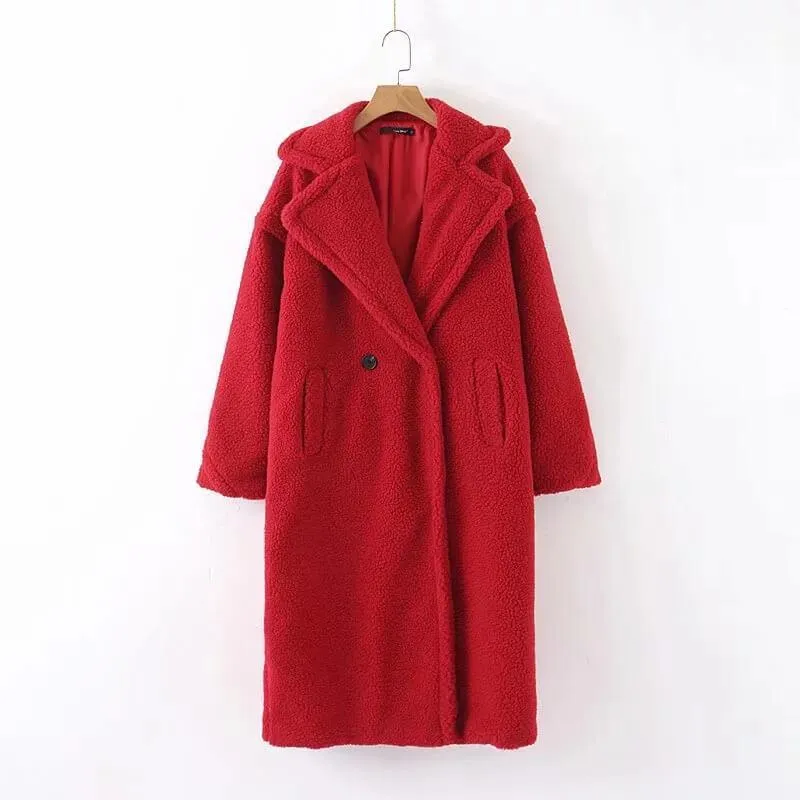 Chicindress Lamb Coat Plus Size（4 colors）