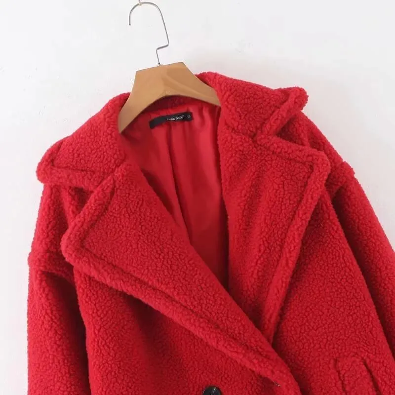 Chicindress Lamb Coat Plus Size（4 colors）
