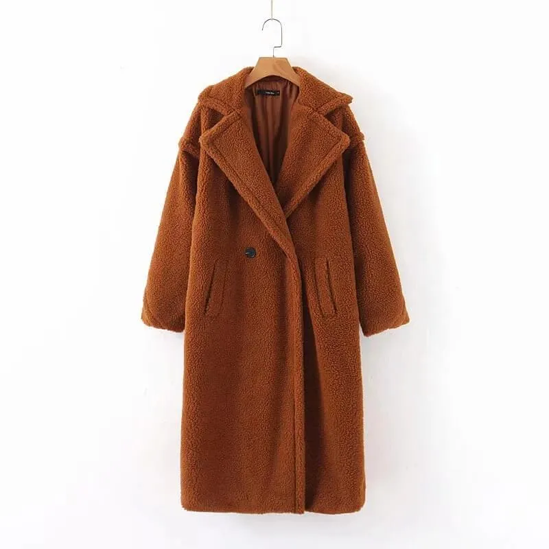 Chicindress Lamb Coat Plus Size（4 colors）