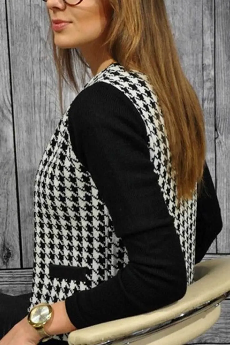 Chicindress Slim Plaid Jacket