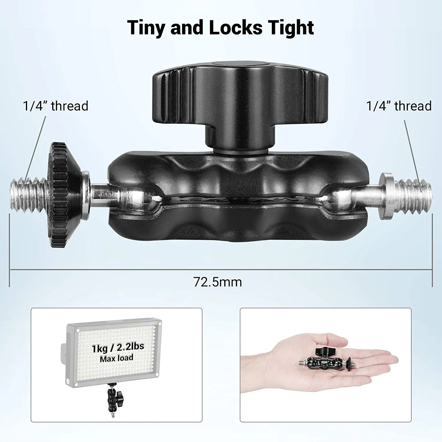 Choice of Precision Positioning Top for Any Mount