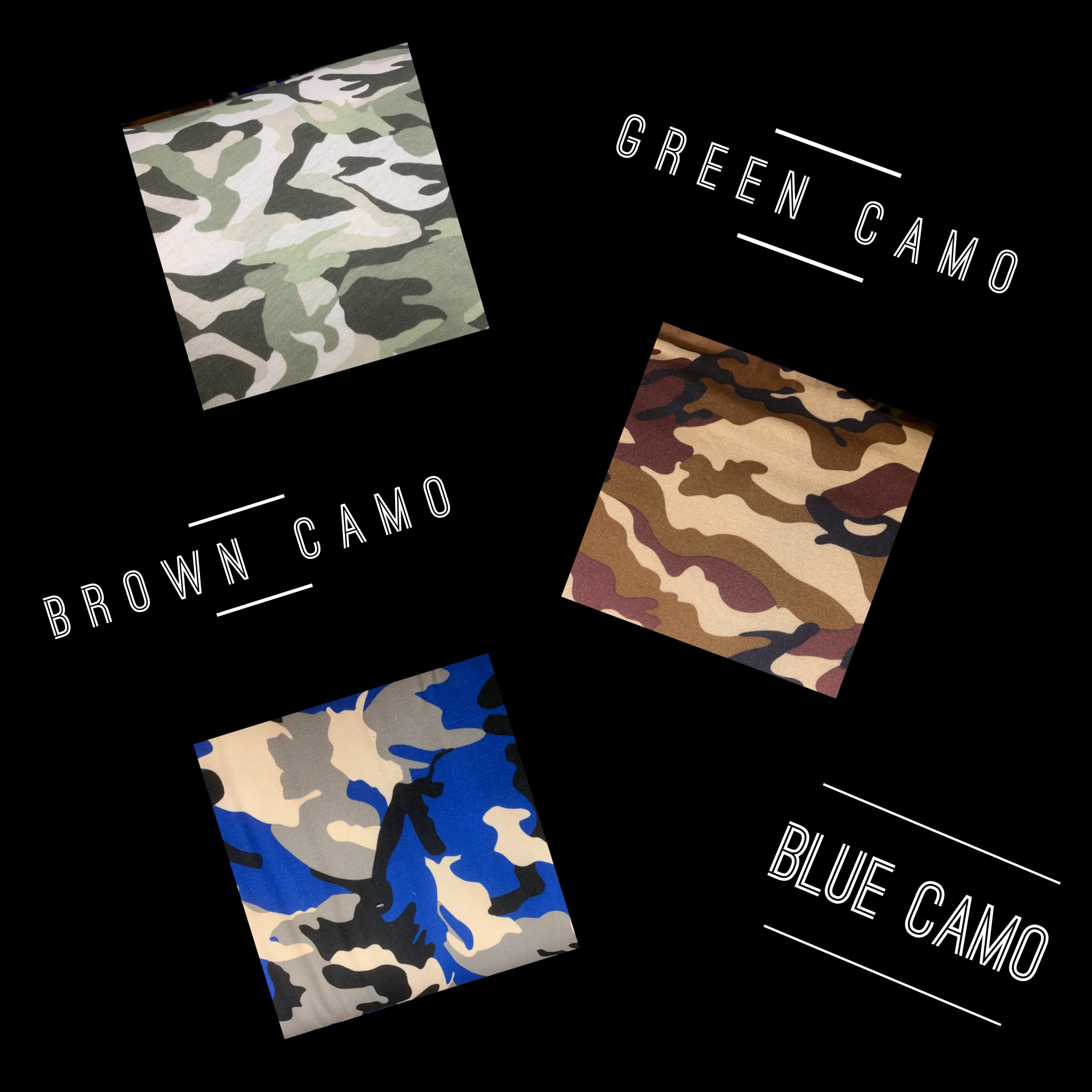 City Camo Collection Pants- 3 Colors Available! 4T