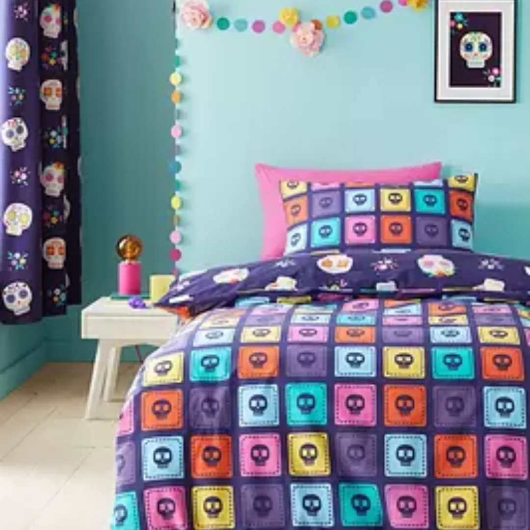 CL Sugar Skull Fiesta Duvet Set