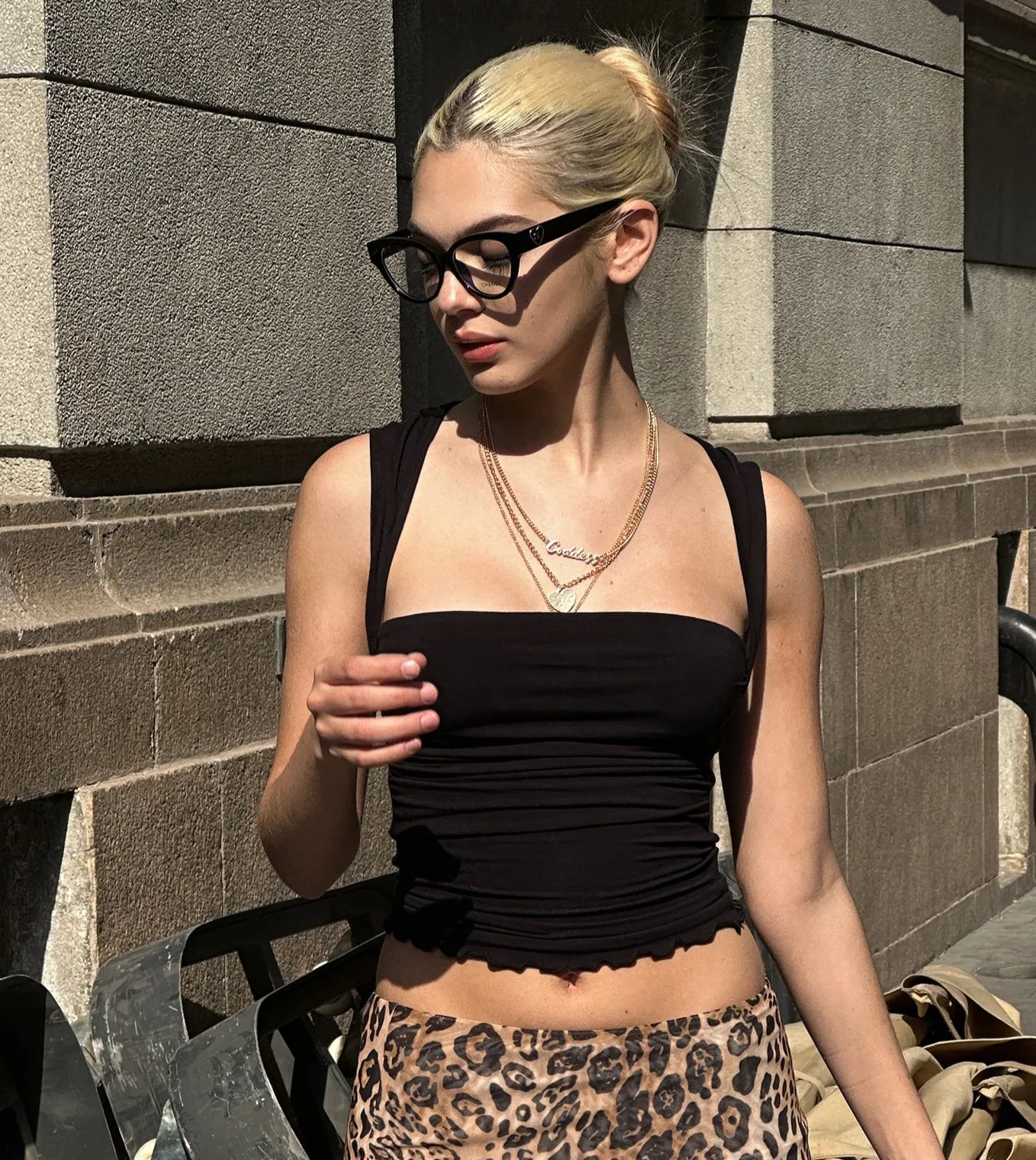 Clavicle Wide Shoulder Camisole