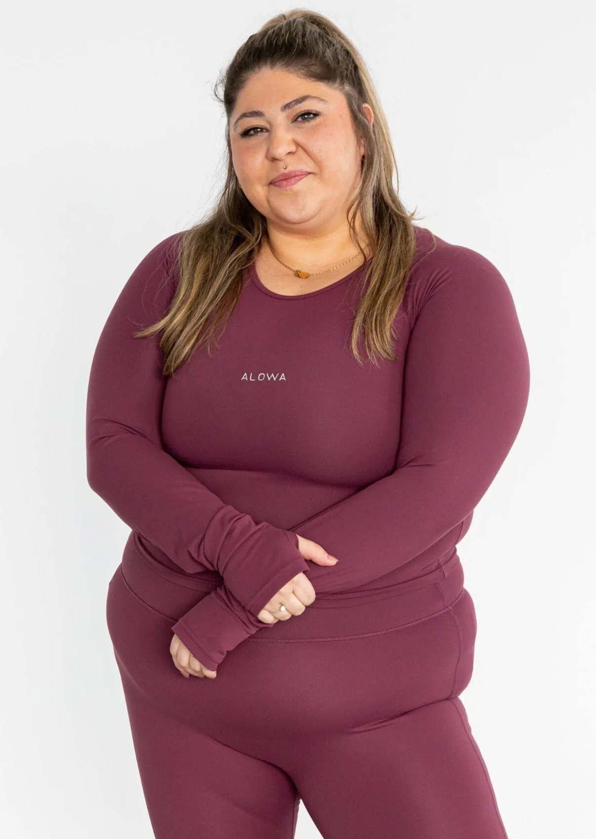 Clea Long Sleeve 2.0 Burgundy