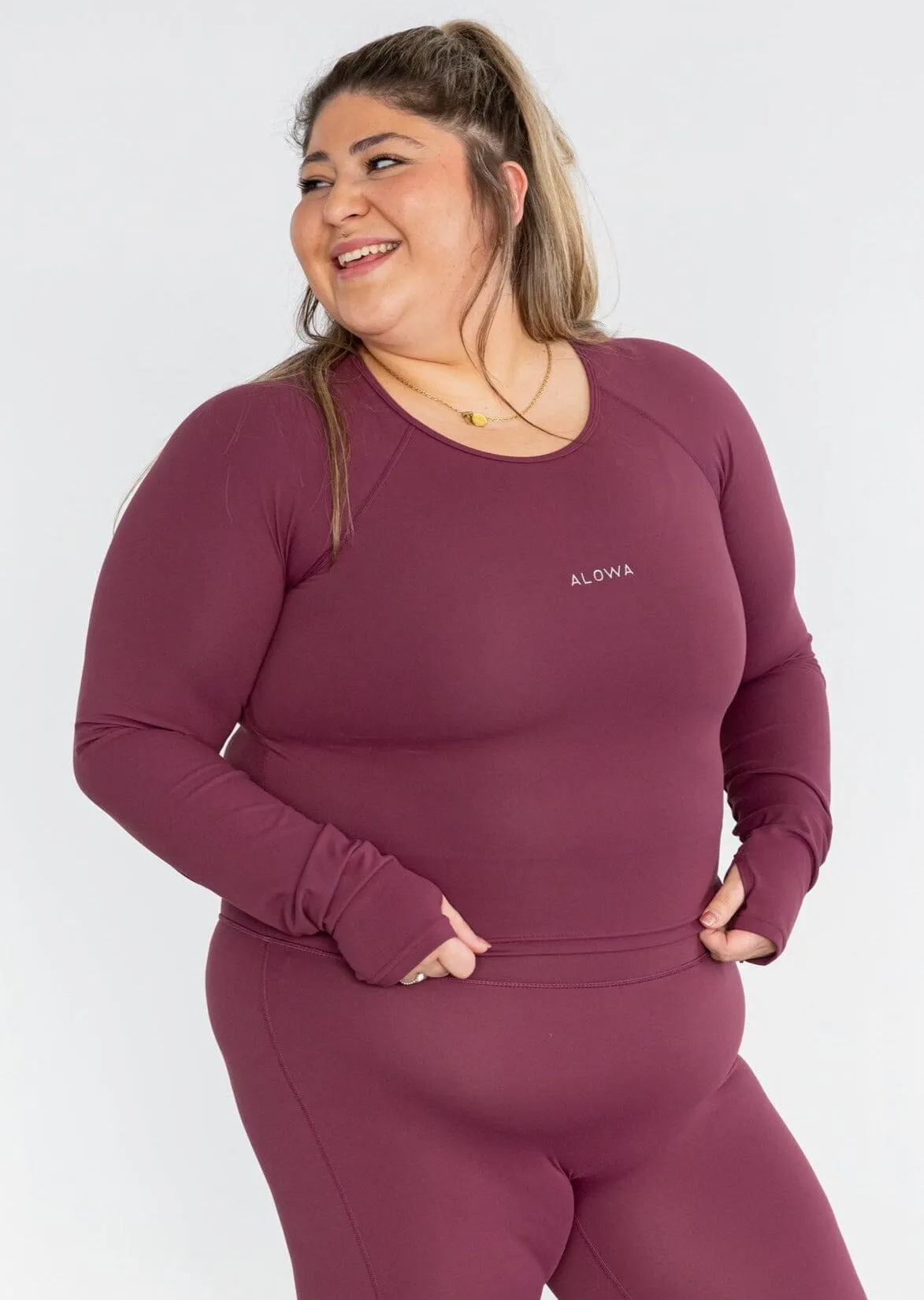 Clea Long Sleeve 2.0 Burgundy