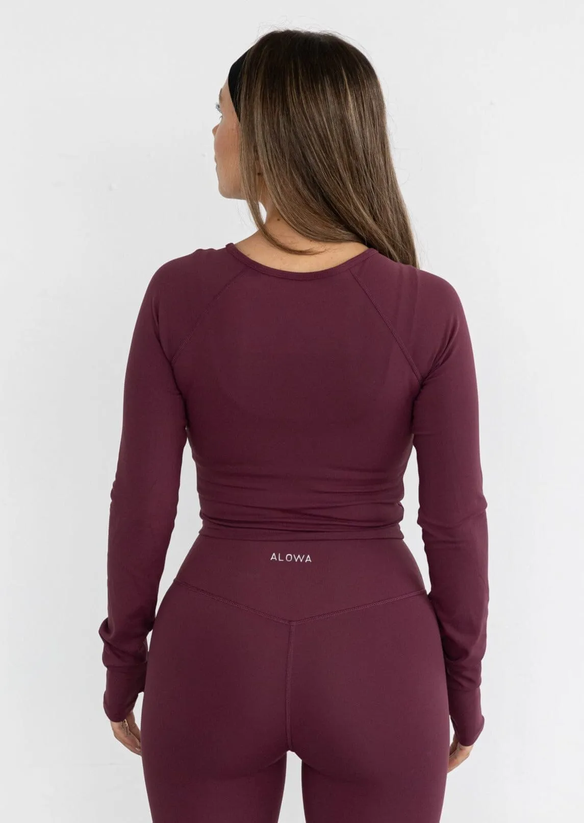 Clea Long Sleeve 2.0 Burgundy