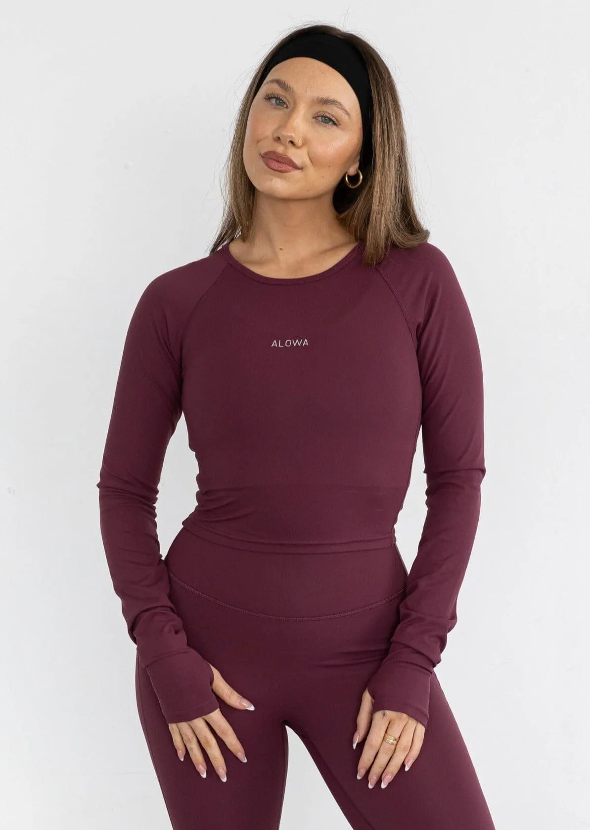 Clea Long Sleeve 2.0 Burgundy