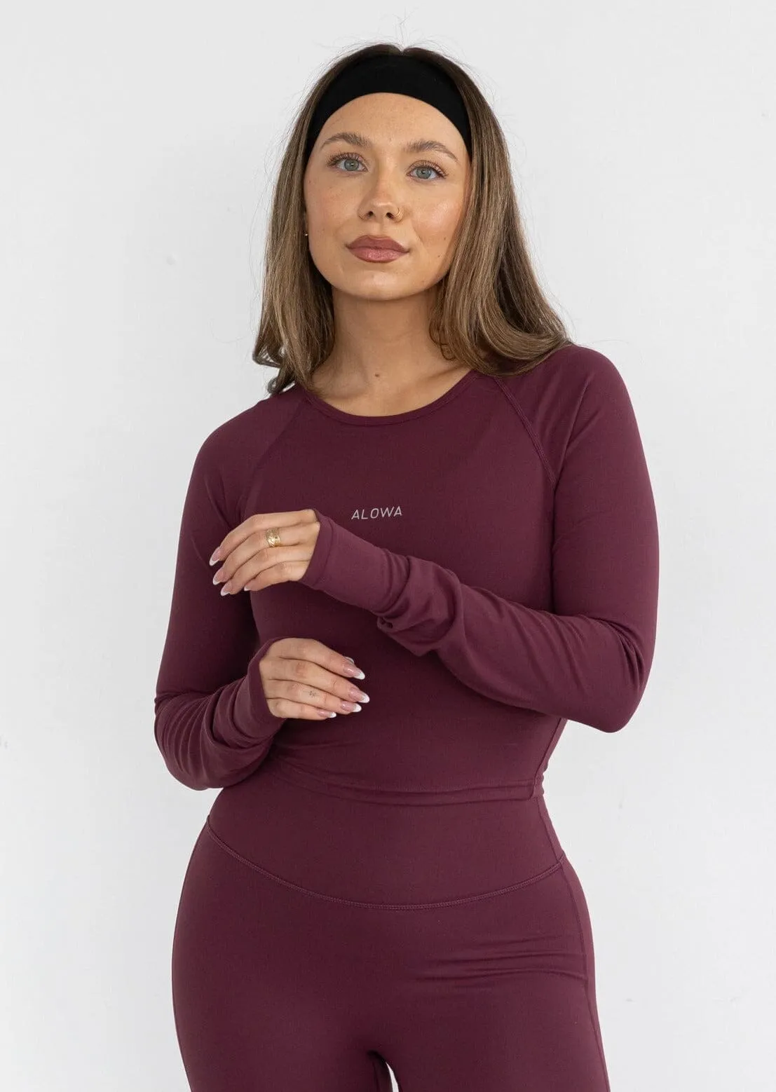 Clea Long Sleeve 2.0 Burgundy