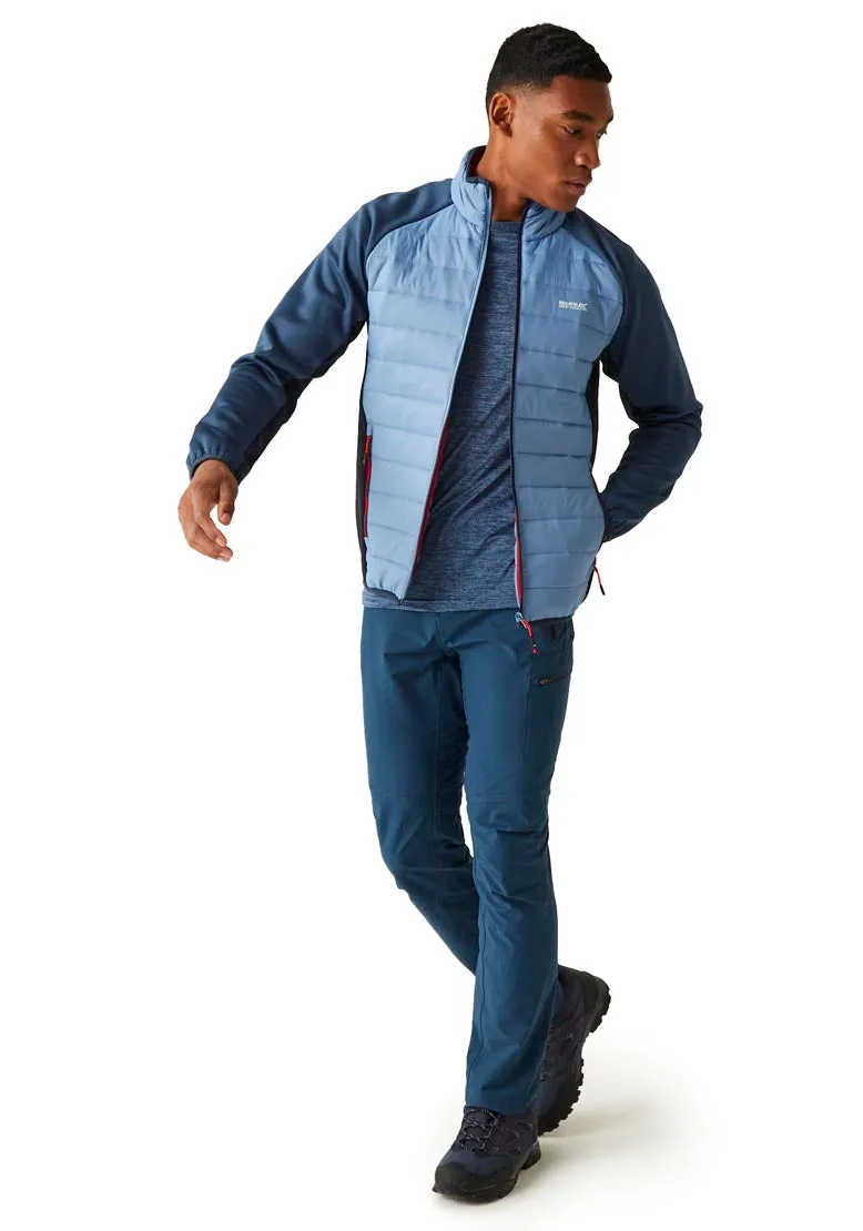 Clumber Iv Hybrid Fleece - Coronet Blue/moonlight Denim