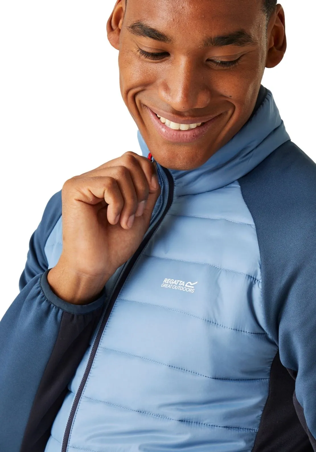 Clumber Iv Hybrid Fleece - Coronet Blue/moonlight Denim