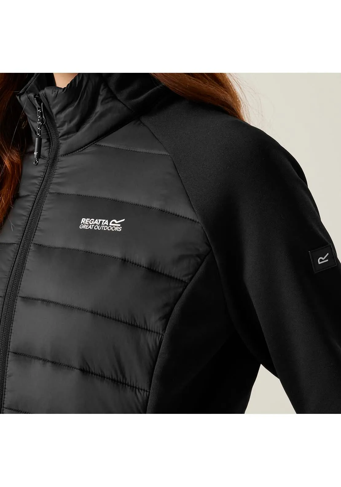 Clumber V Hybrid Jacket - Black