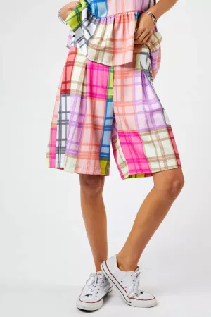 Color Block Shorts