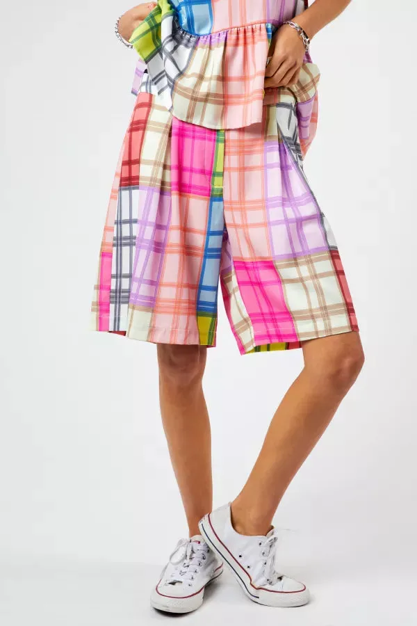 Color Block Shorts