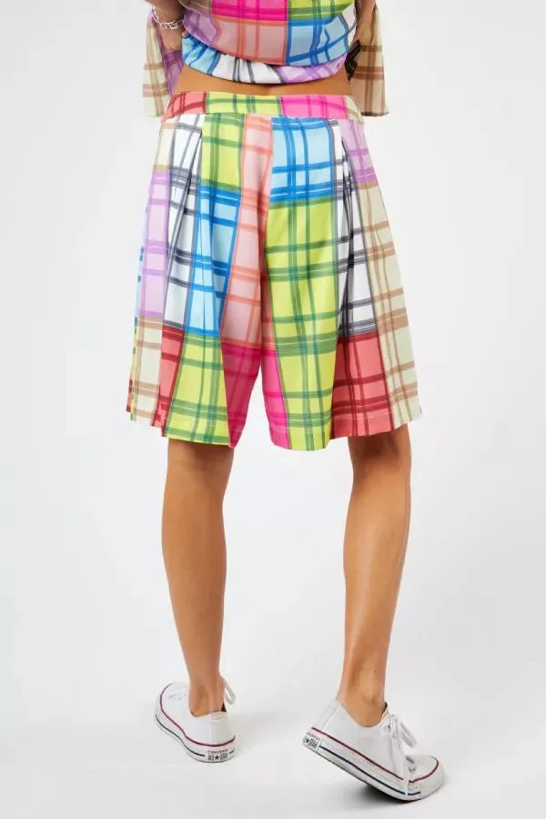 Color Block Shorts