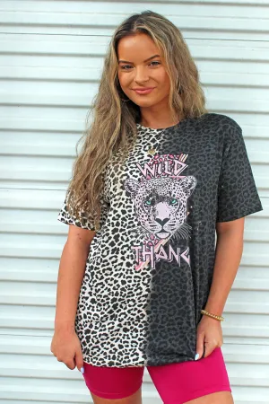 Colorblock Wild Thang Fine Jersey Tee