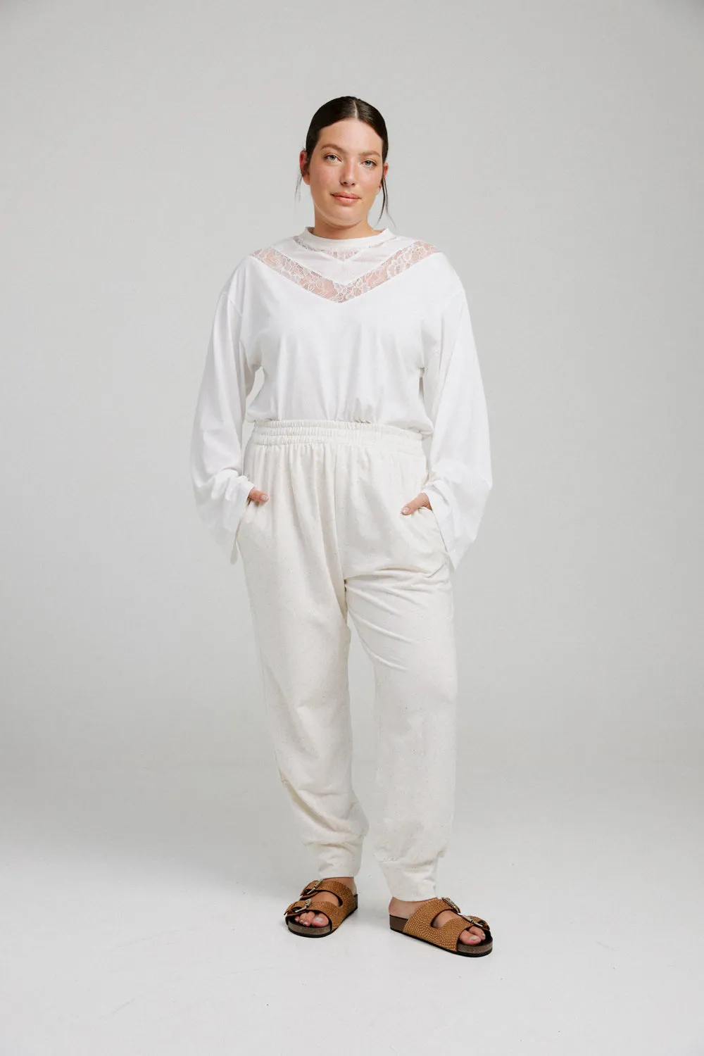 Comfort Cream Joggers