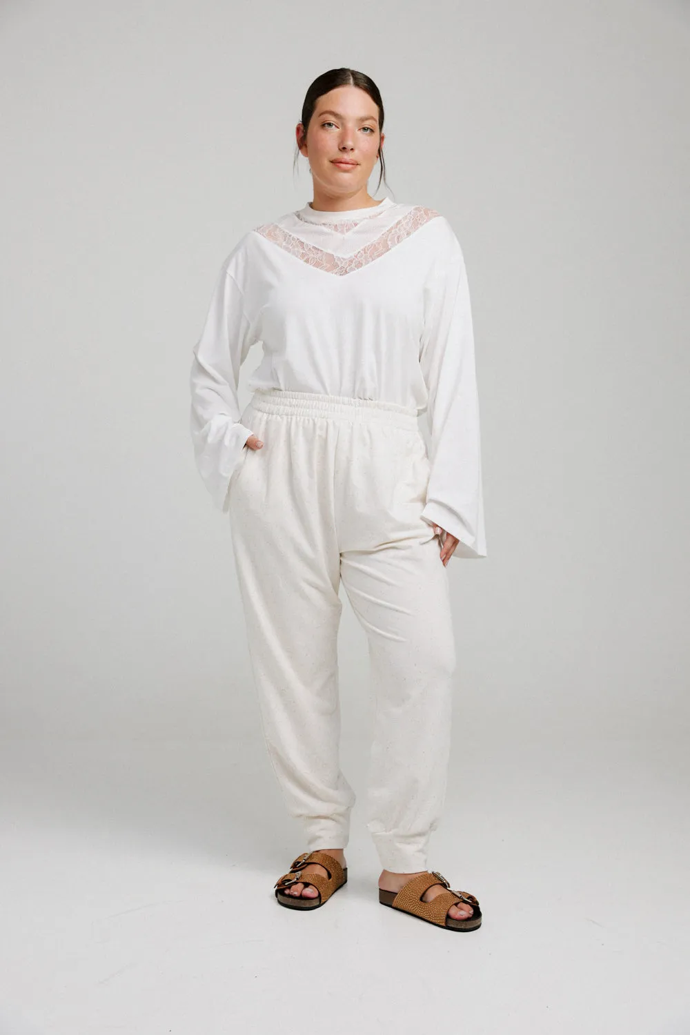 Comfort Cream Joggers
