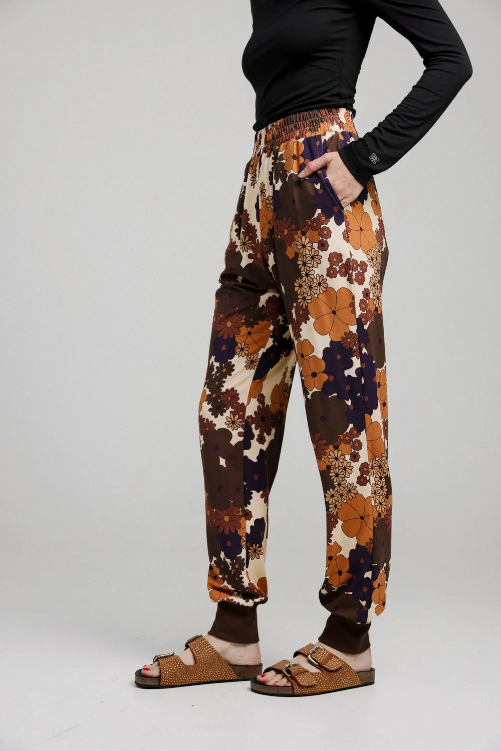 Comfort Floral Joggers