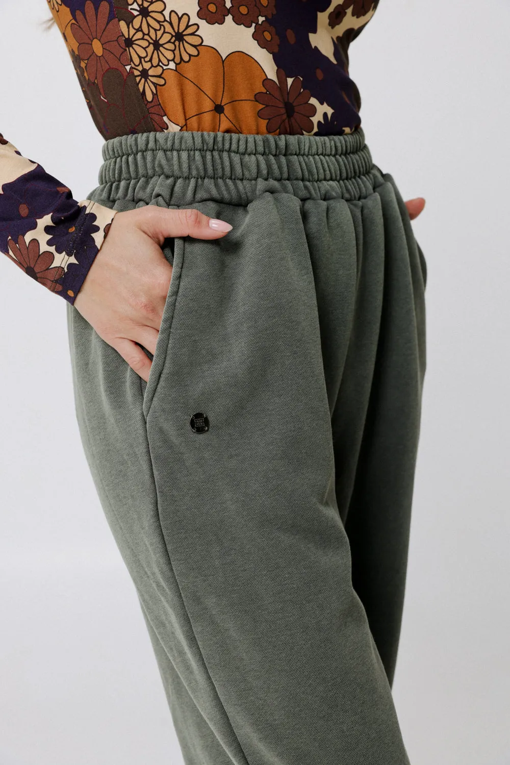 Comfort Washed Green Joggers